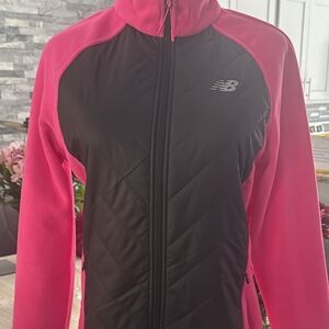 New Balance Women's Jacket in Pink and Black